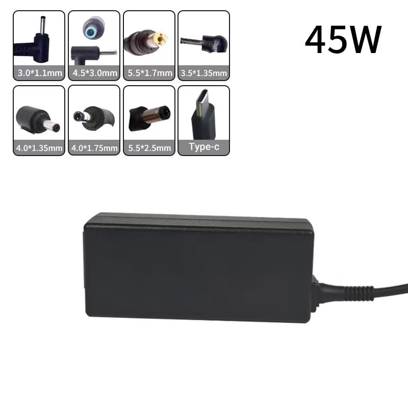 How do rectangular desktop chargers efficiently and quickly charge multiple devices?