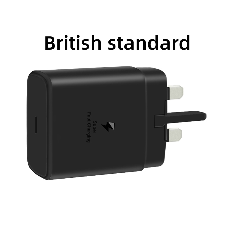 How does the custom plug Samsung charger ensure perfectly accurate voltage and current output?
